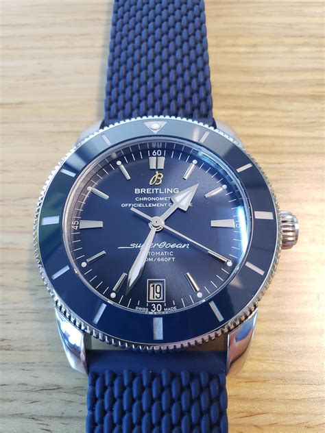 breitling superocean ii 42 blue